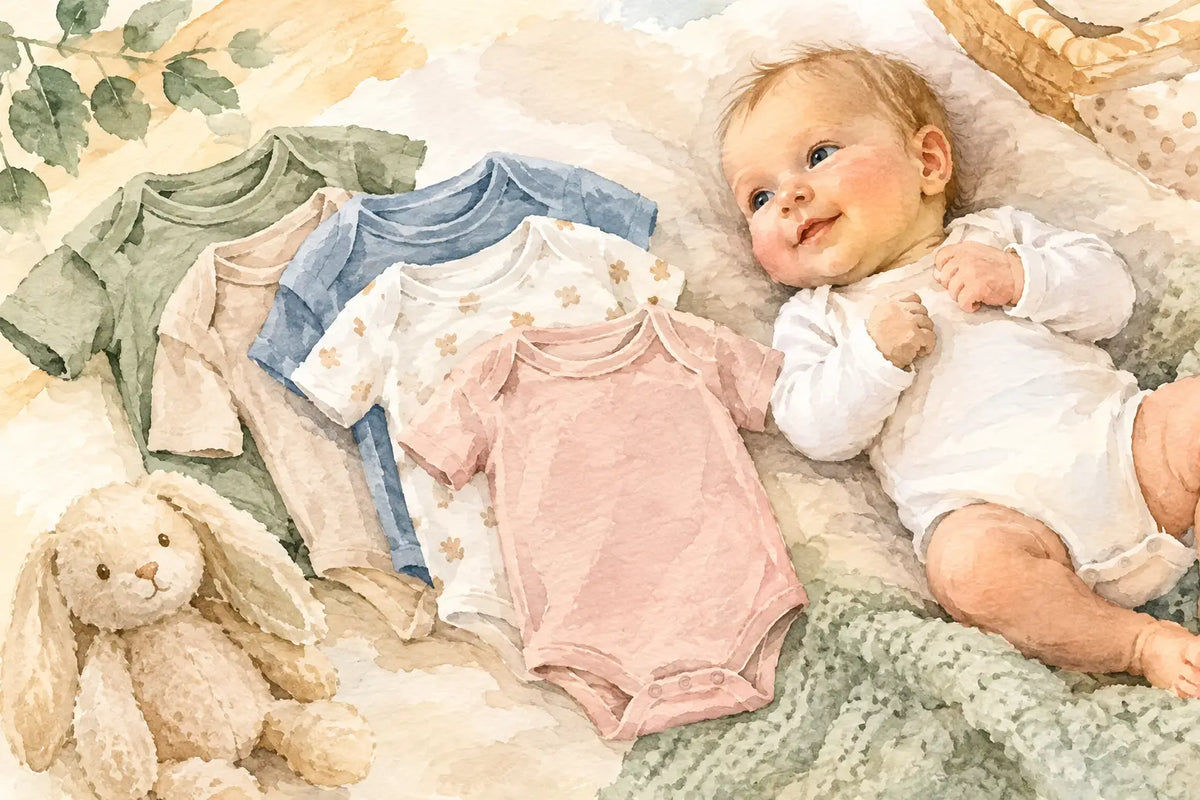 Hvor mange bodyer skal baby have i starten?