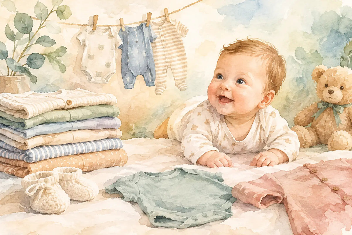 Hvor længe passer babytøj? Guide til størrelser
