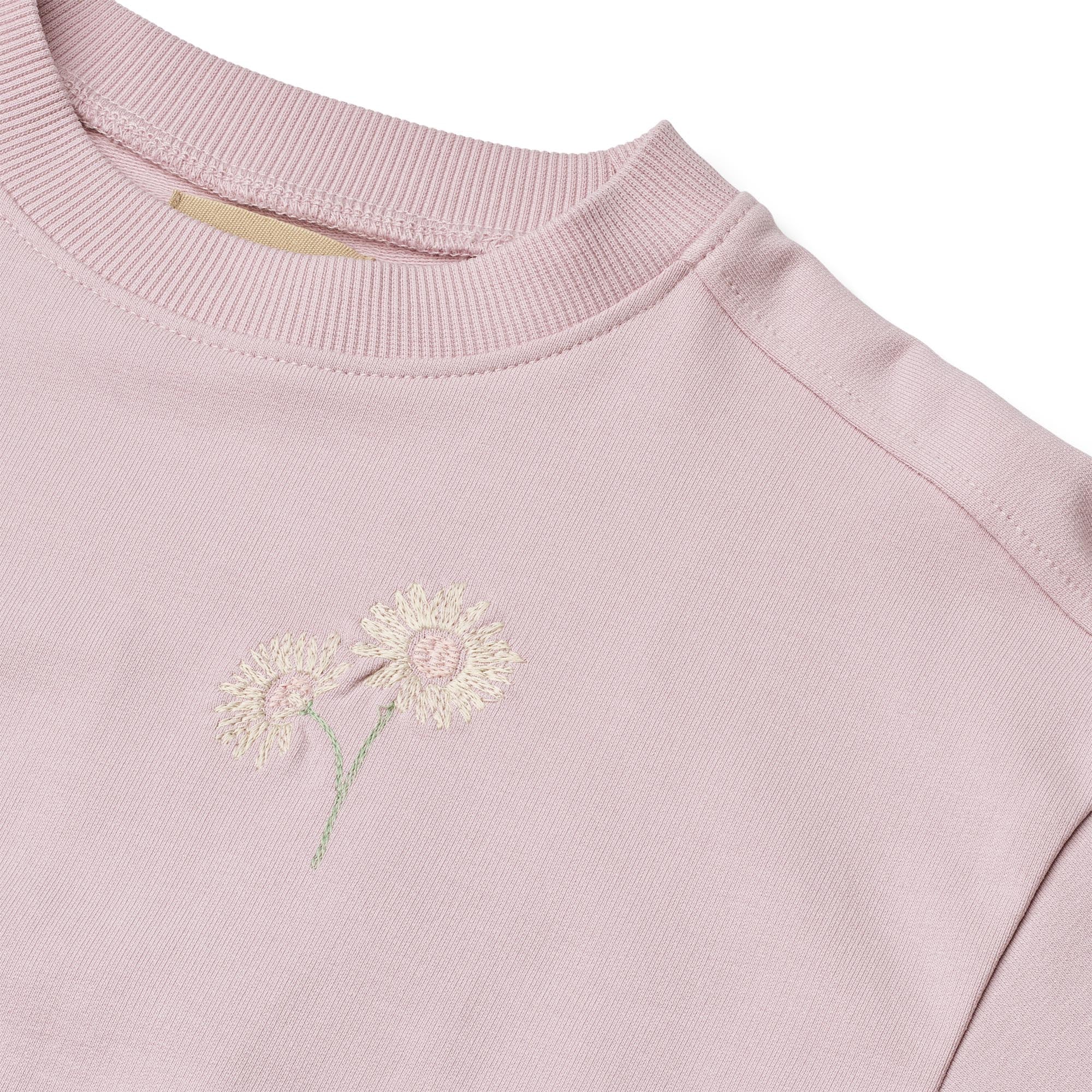 Wheat Sweatshirt Eliza Embroidery