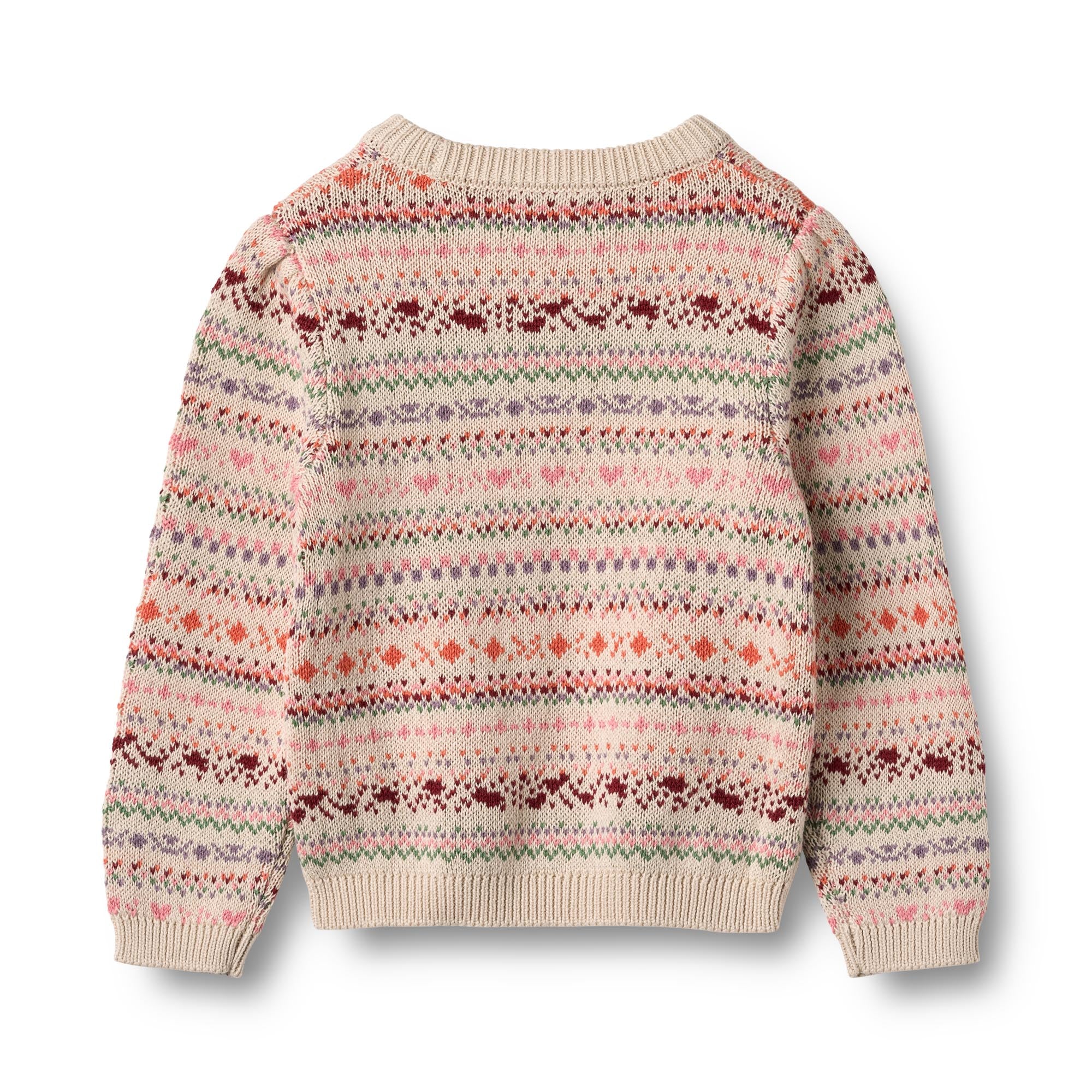 Wheat Pullover Jacquard Olga