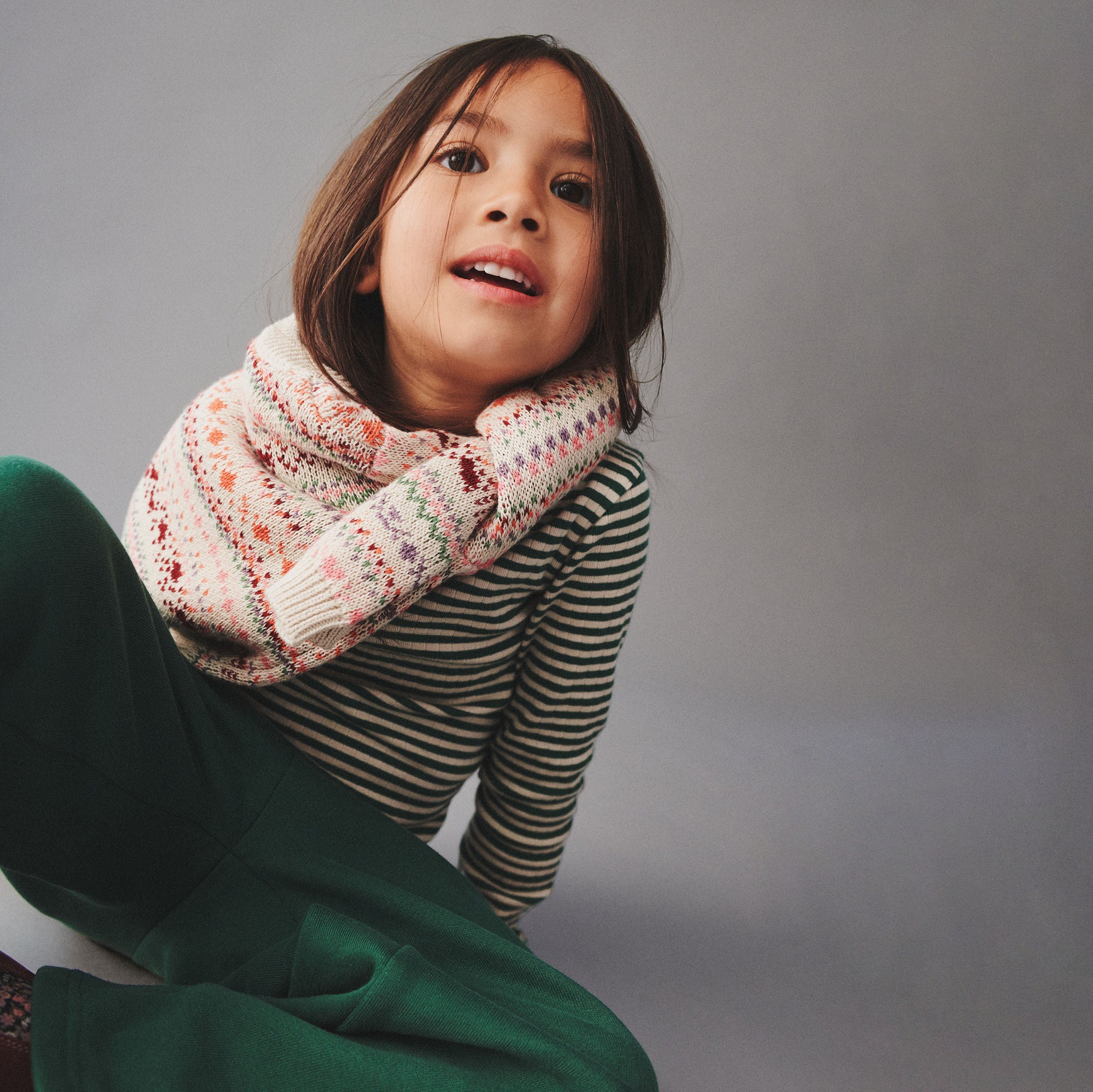 Wheat Pullover Jacquard Olga