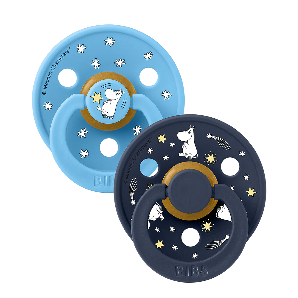 Bibs x Moomin Sutter Colour 2-pak Latex Rund