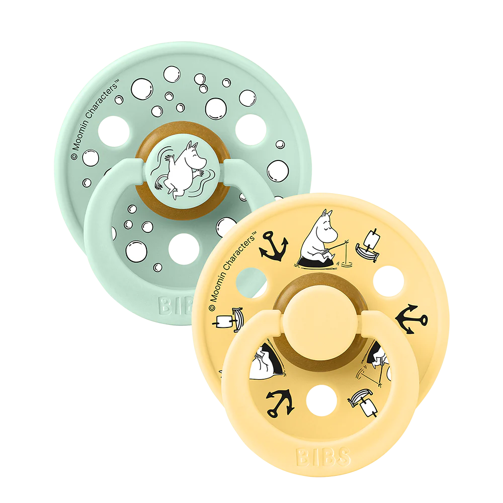 Bibs x Moomin Sutter Colour 2-pak Latex Rund