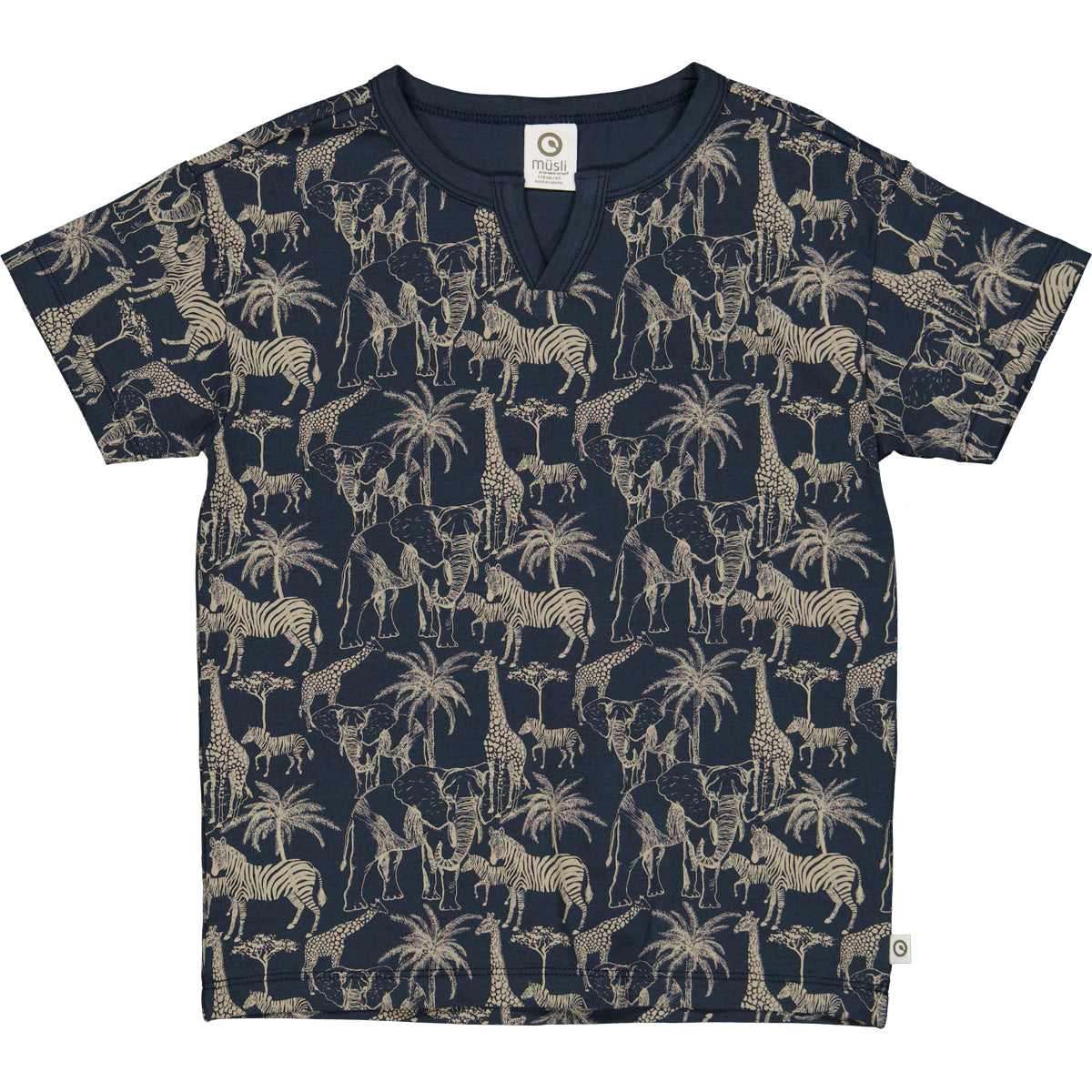 Müsli T-shirt Safari V-neck