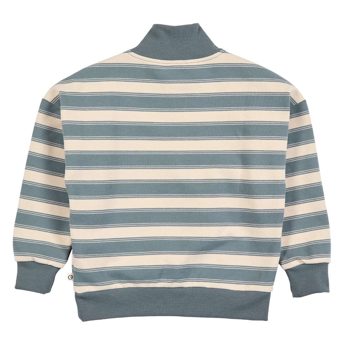 Müsli Sweatshirt Half Zip Stripe