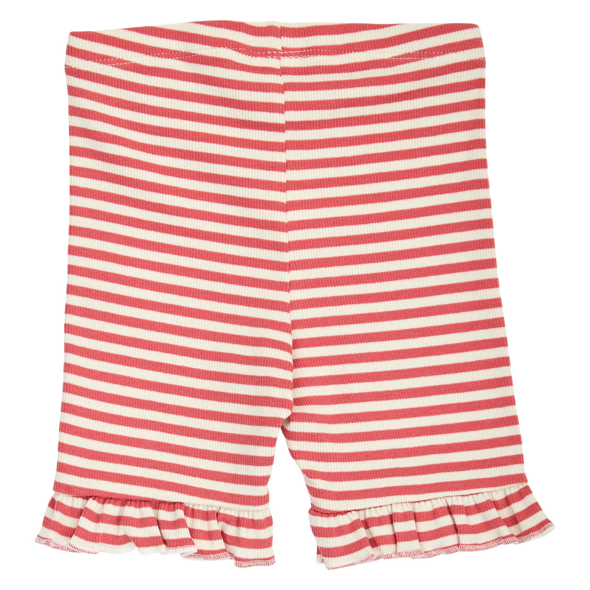 Müsli Shorts Rib Stripe Frill