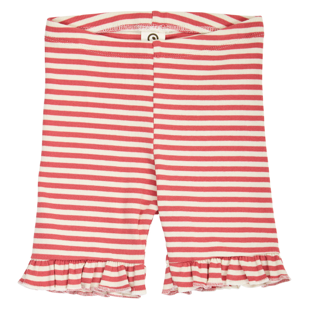 Müsli Shorts Rib Stripe Frill