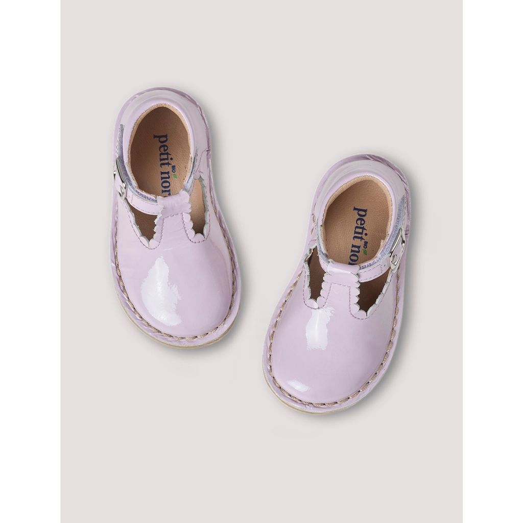 Petit Nord Shoes T-bar Scallop
