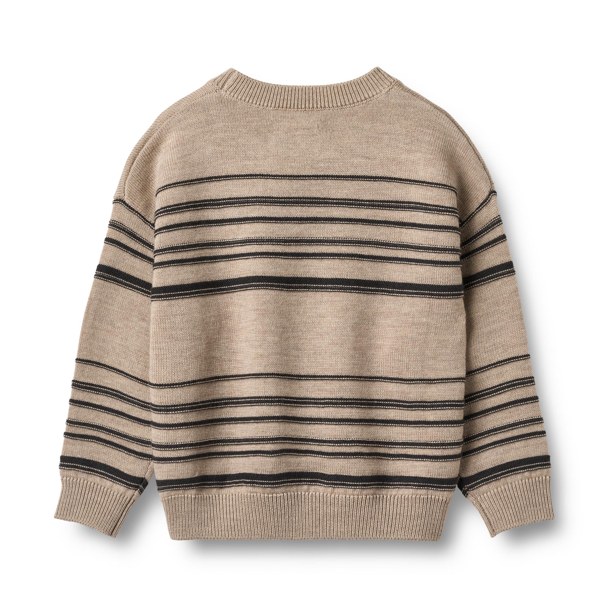 Wheat Strik Pullover Flores