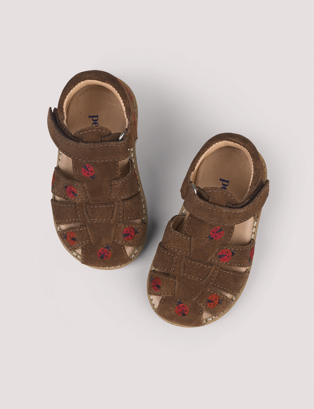 Petit Nord Sandal Uniqua Lady Bug