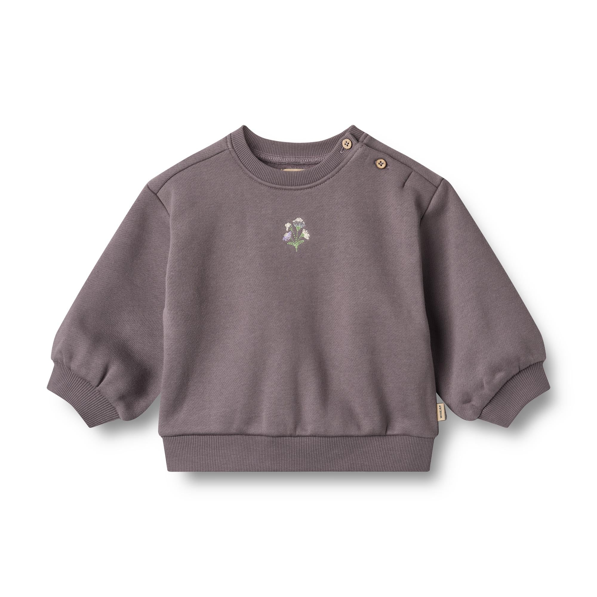 Wheat Sweatshirt Eliza Embroidery