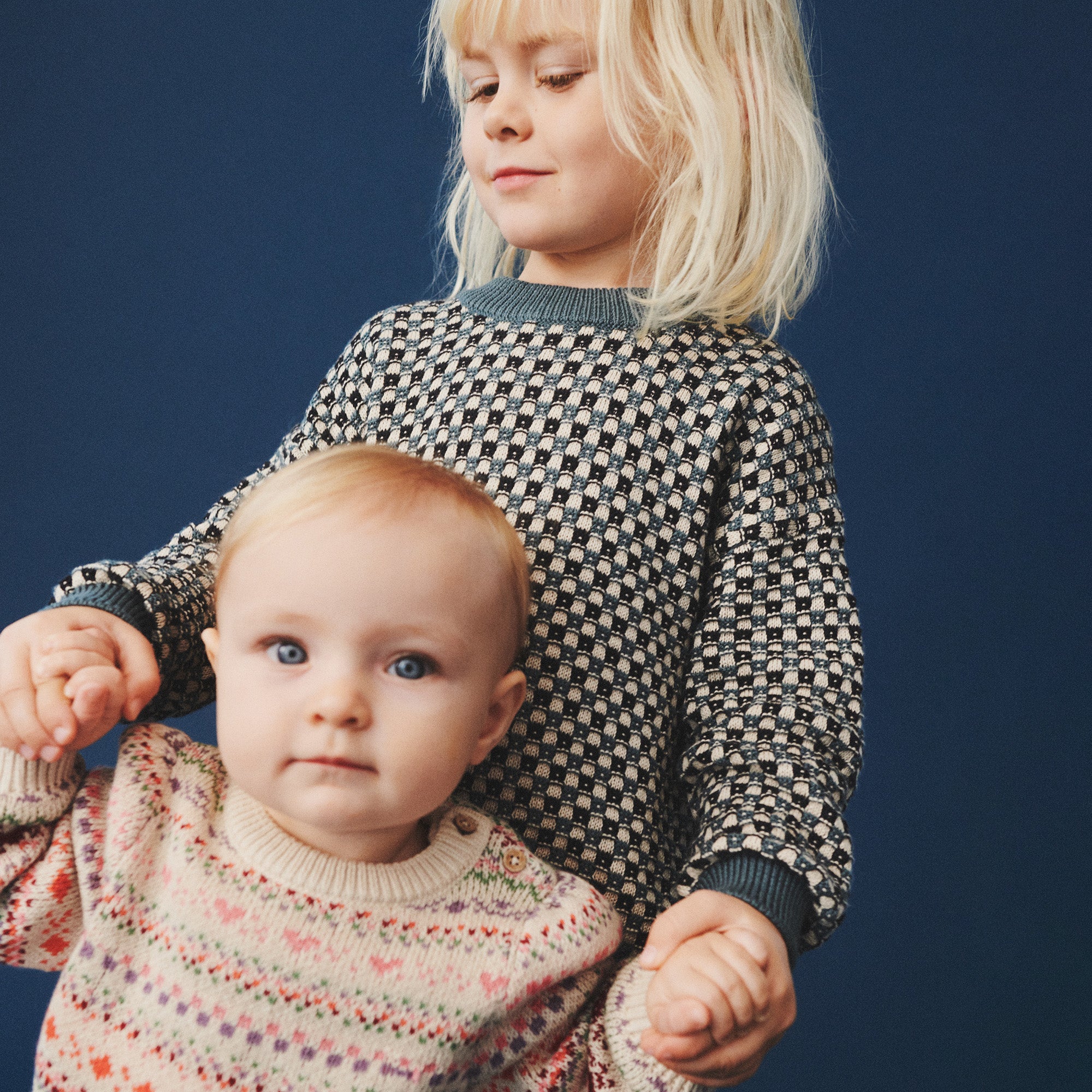 Wheat Pullover Jacquard Olga