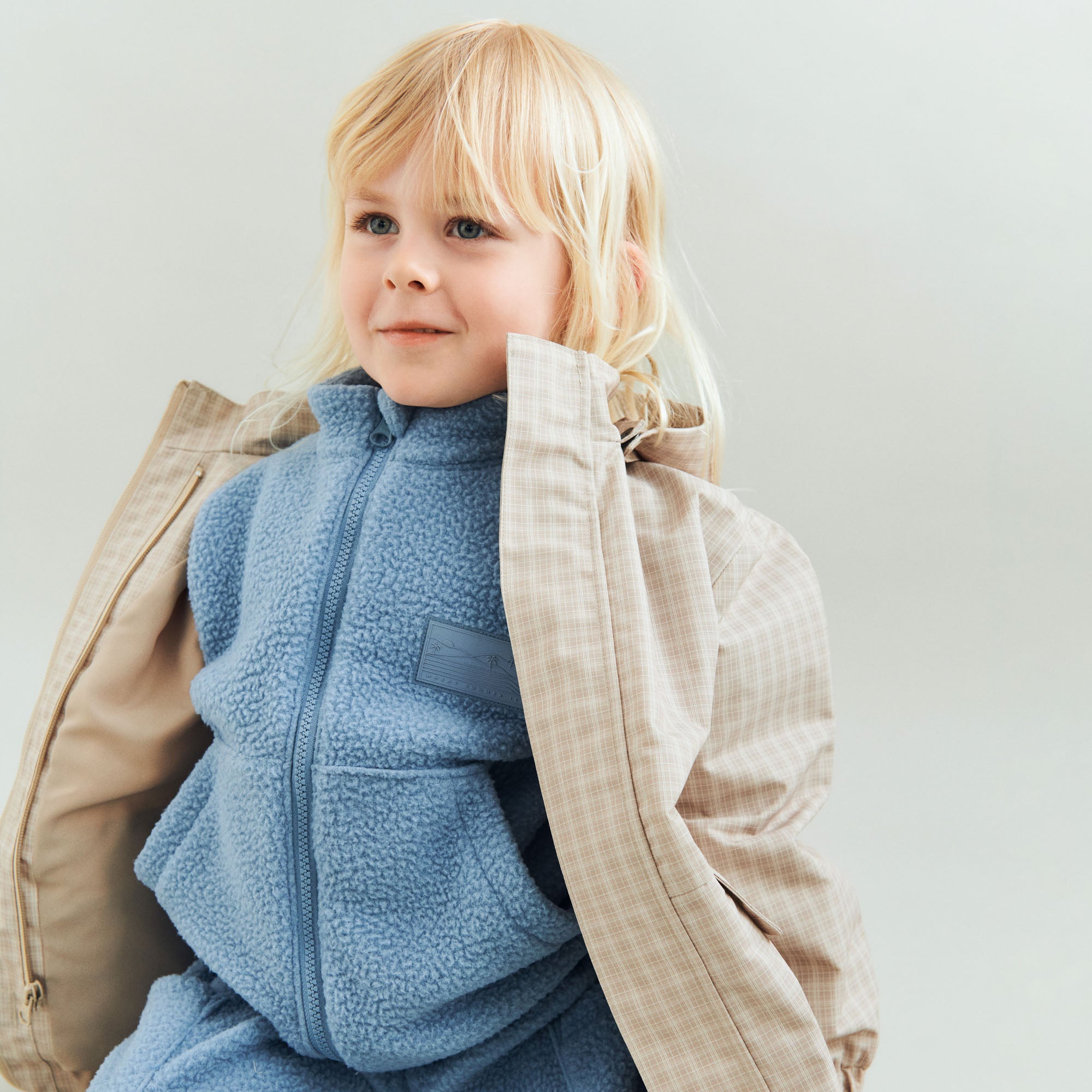 Wheat Fleecejakke Helge