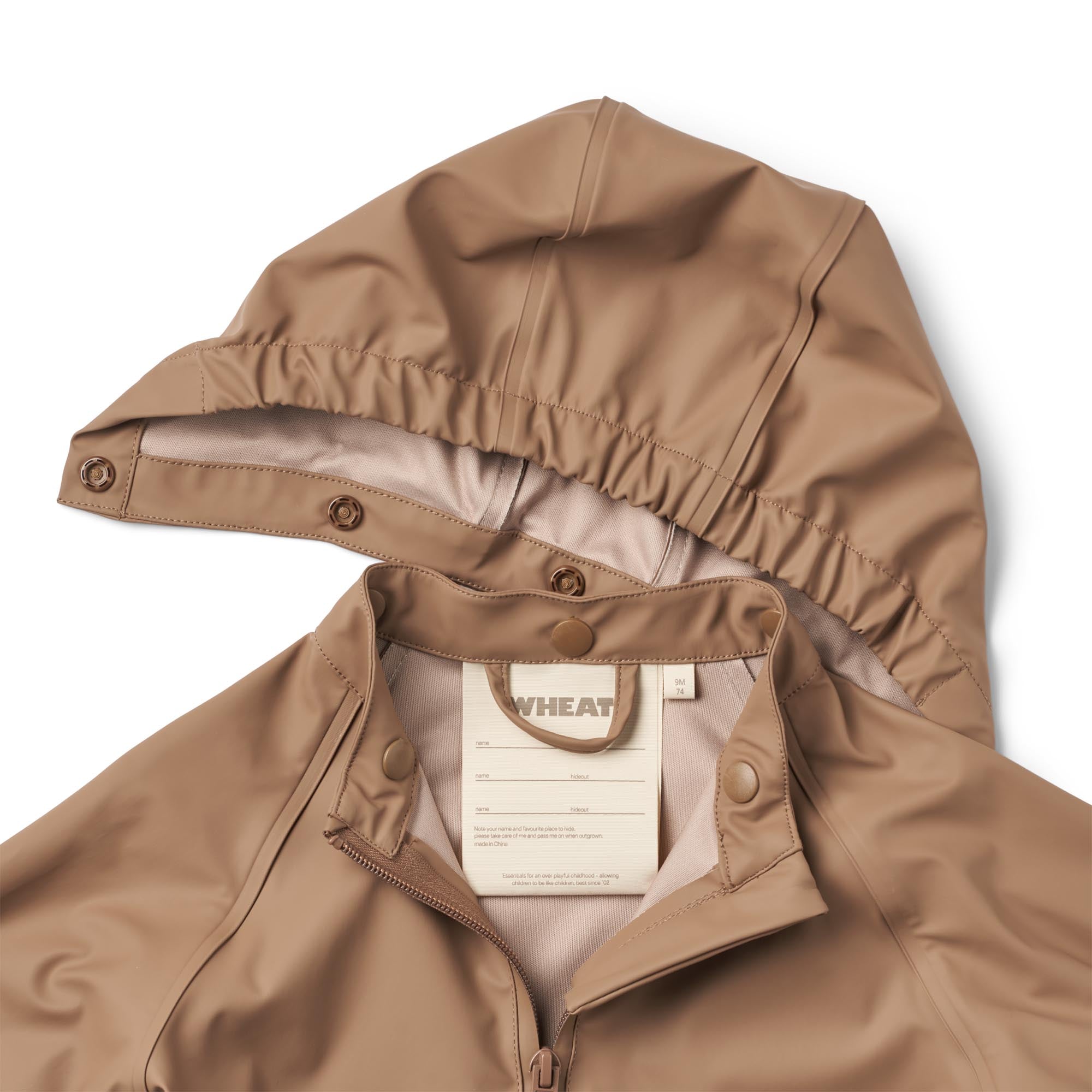 Wheat Rain Jacket Chardy
