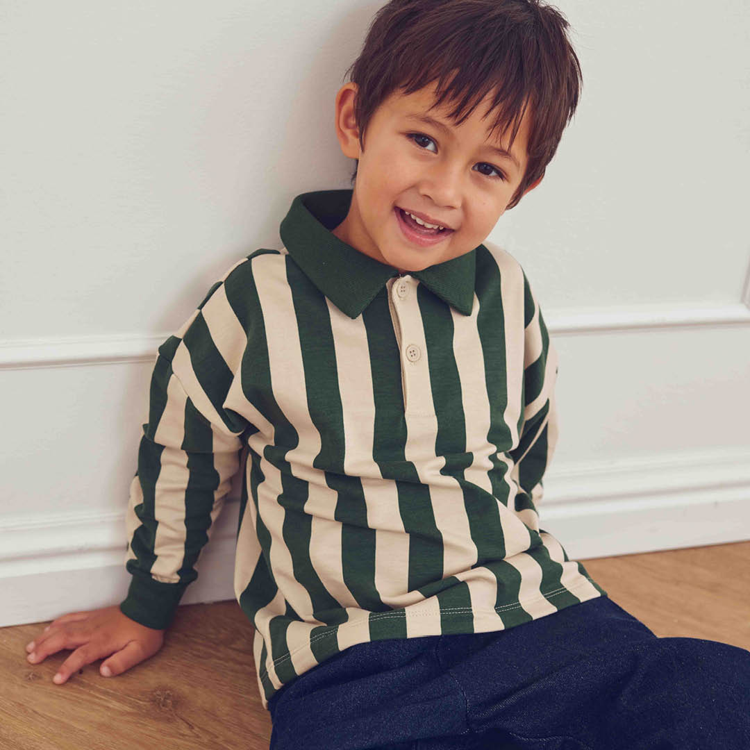 Müsli Poloshirt Stripe