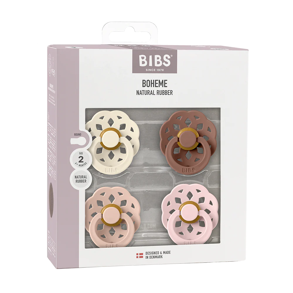 Bibs Sutter Boheme Latex 4-pak Rund