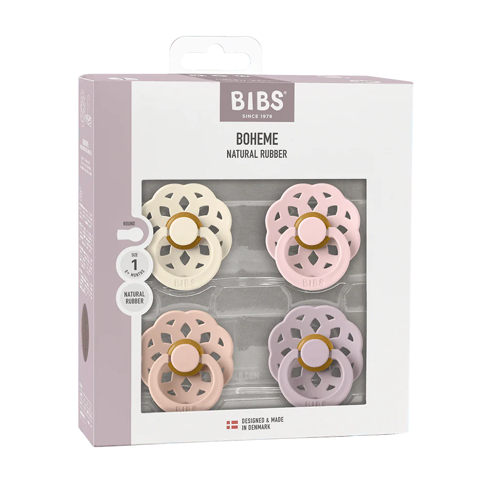 Bibs Sutter Boheme Latex 4-pak Rund