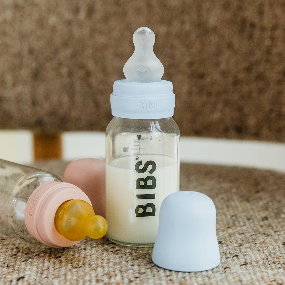 Bibs Baby Bottle Nipple 2-pack - Medium Flow 
