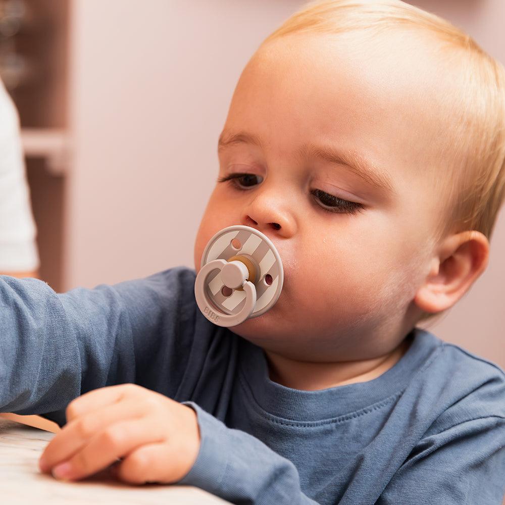 Bibs Soother STUDIO Color Latex 2-pack Round 