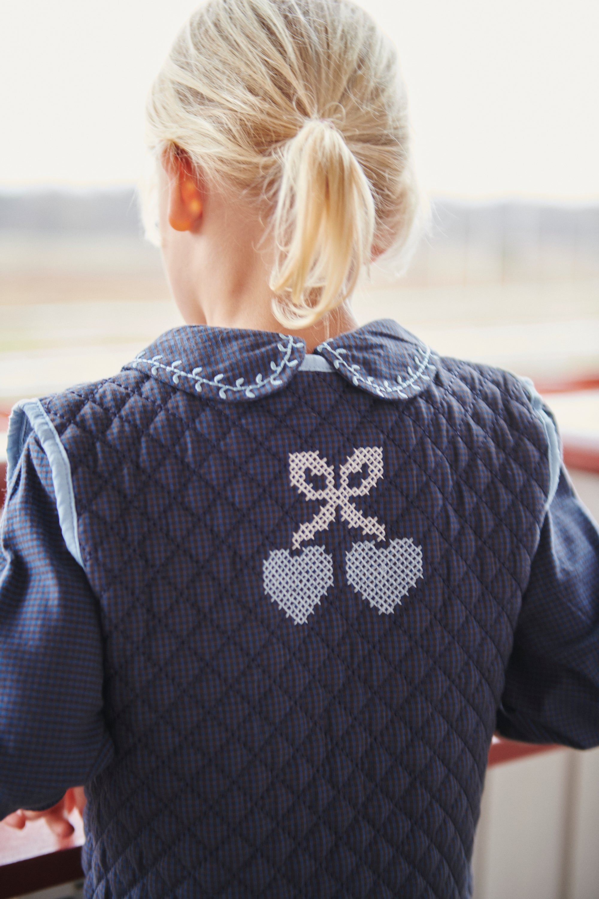 Copenhagen Colors Vest Checkered Quilted