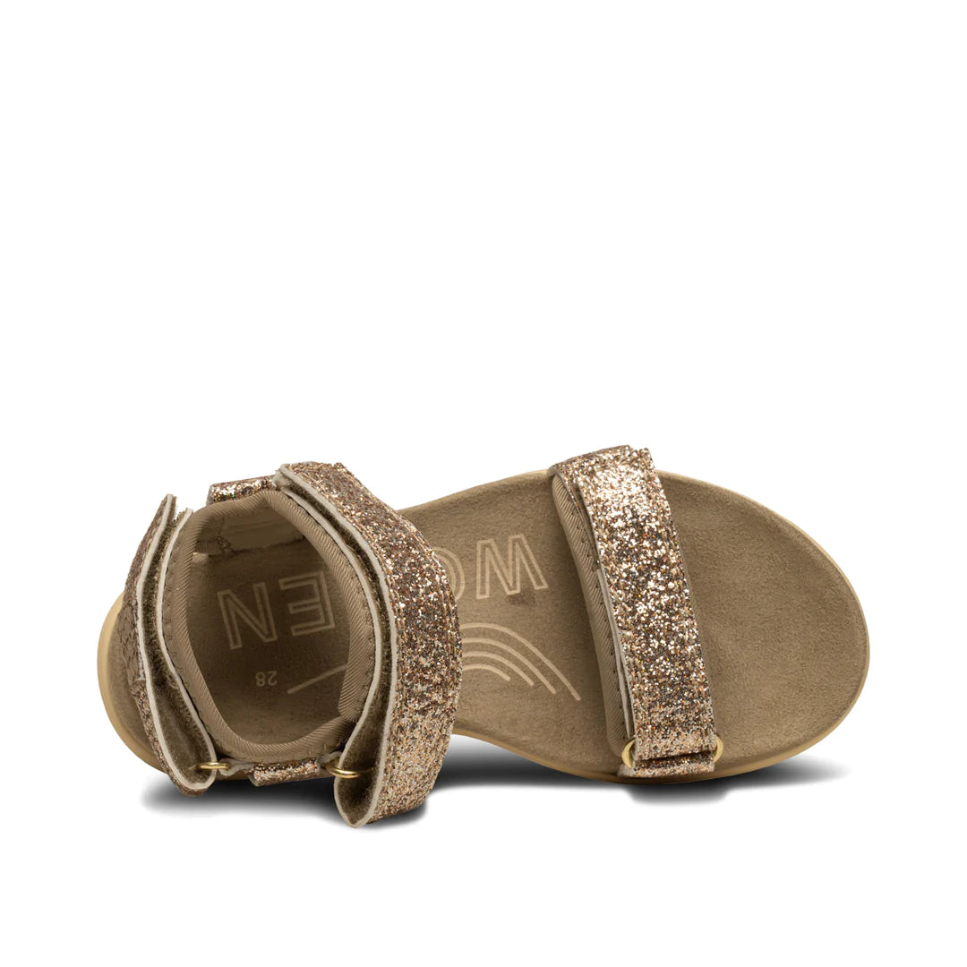 Woden Sandals Circle Glitter