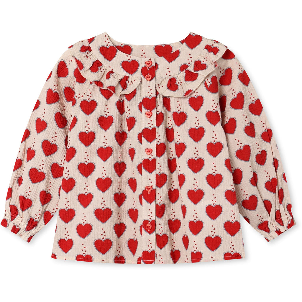 Fliink Bluse Winter Heart