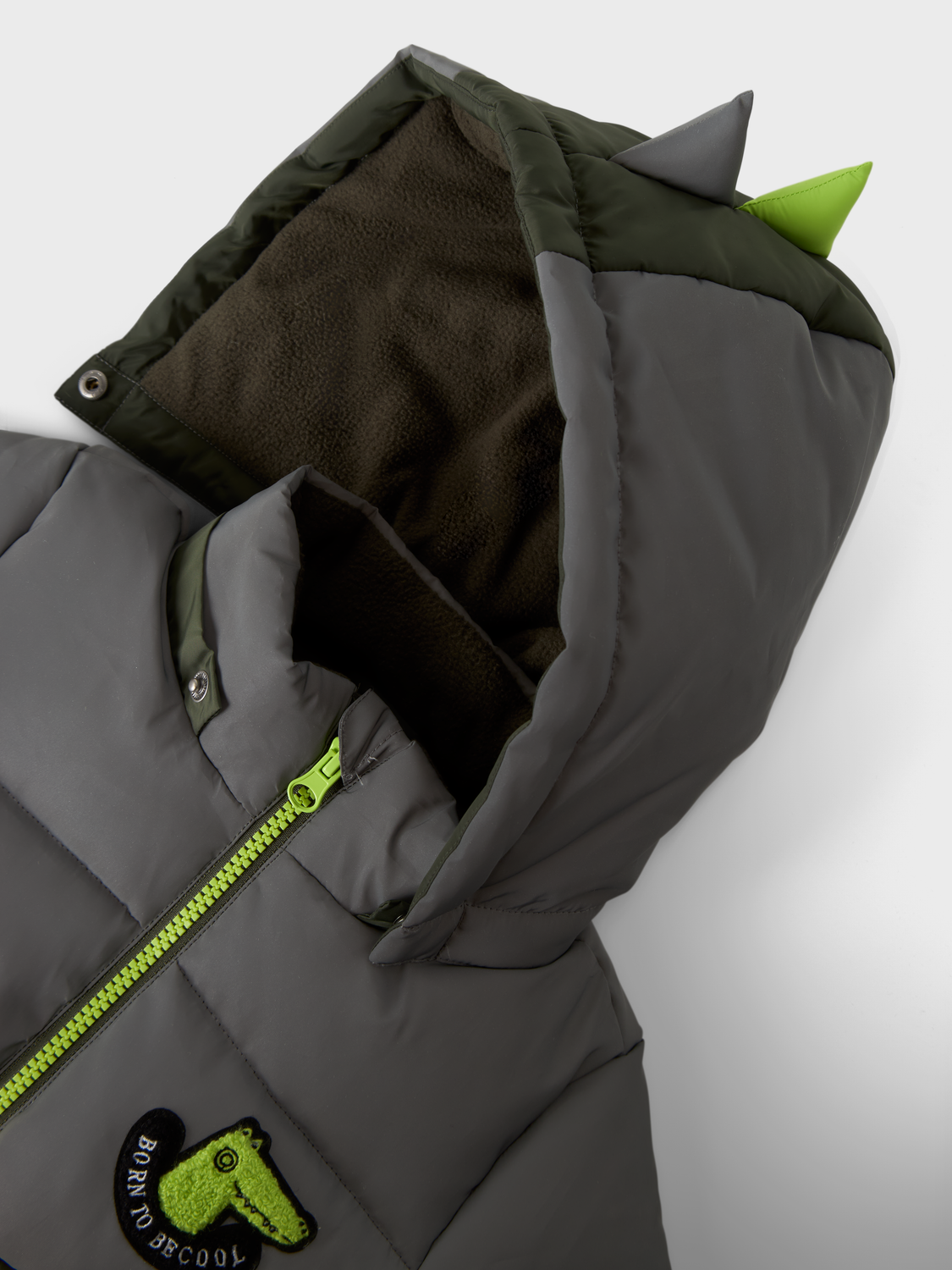 Name It Vinterjakke Morten Dino Puffer