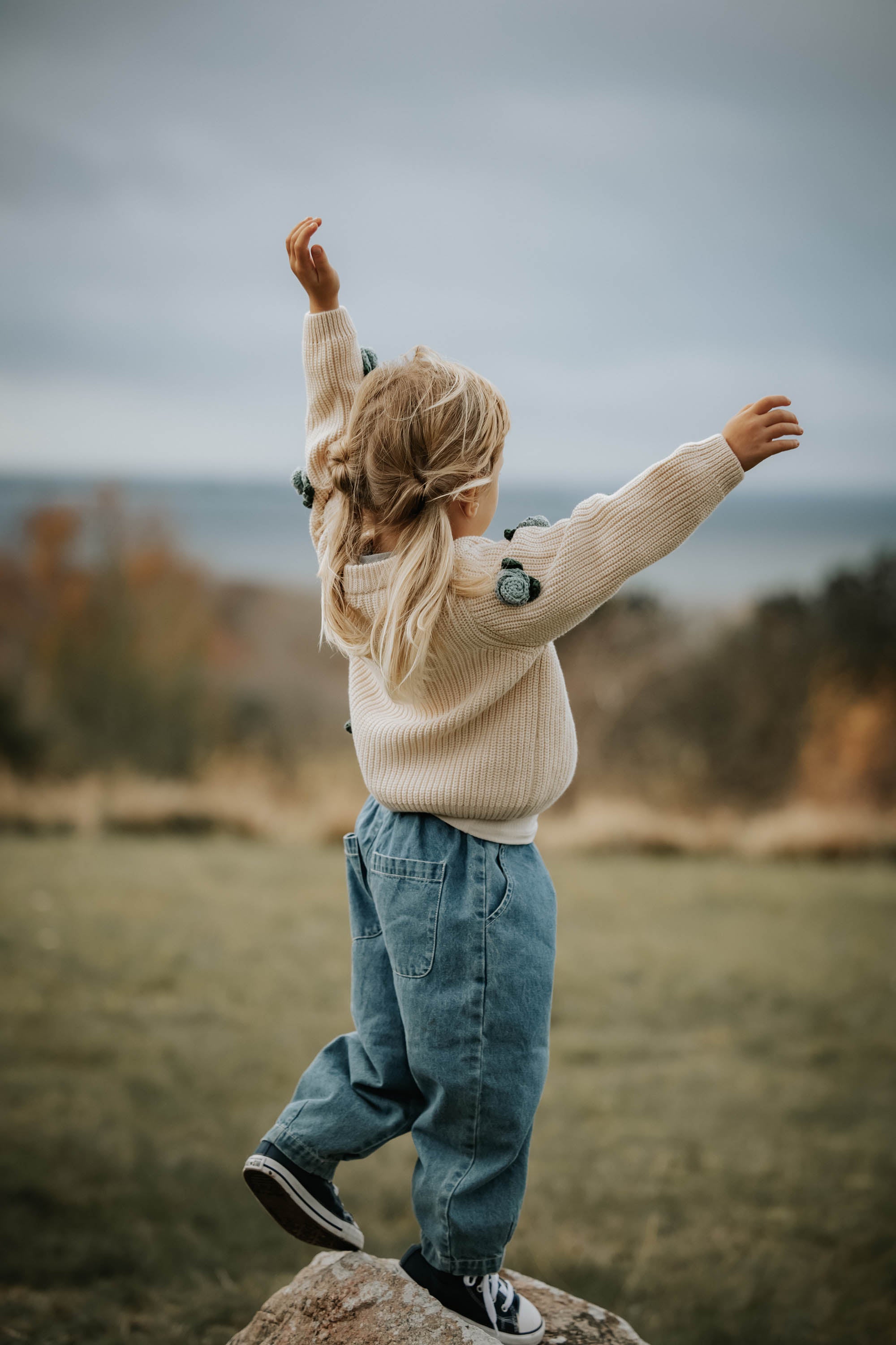 Fliink Cardigan Cool Flower