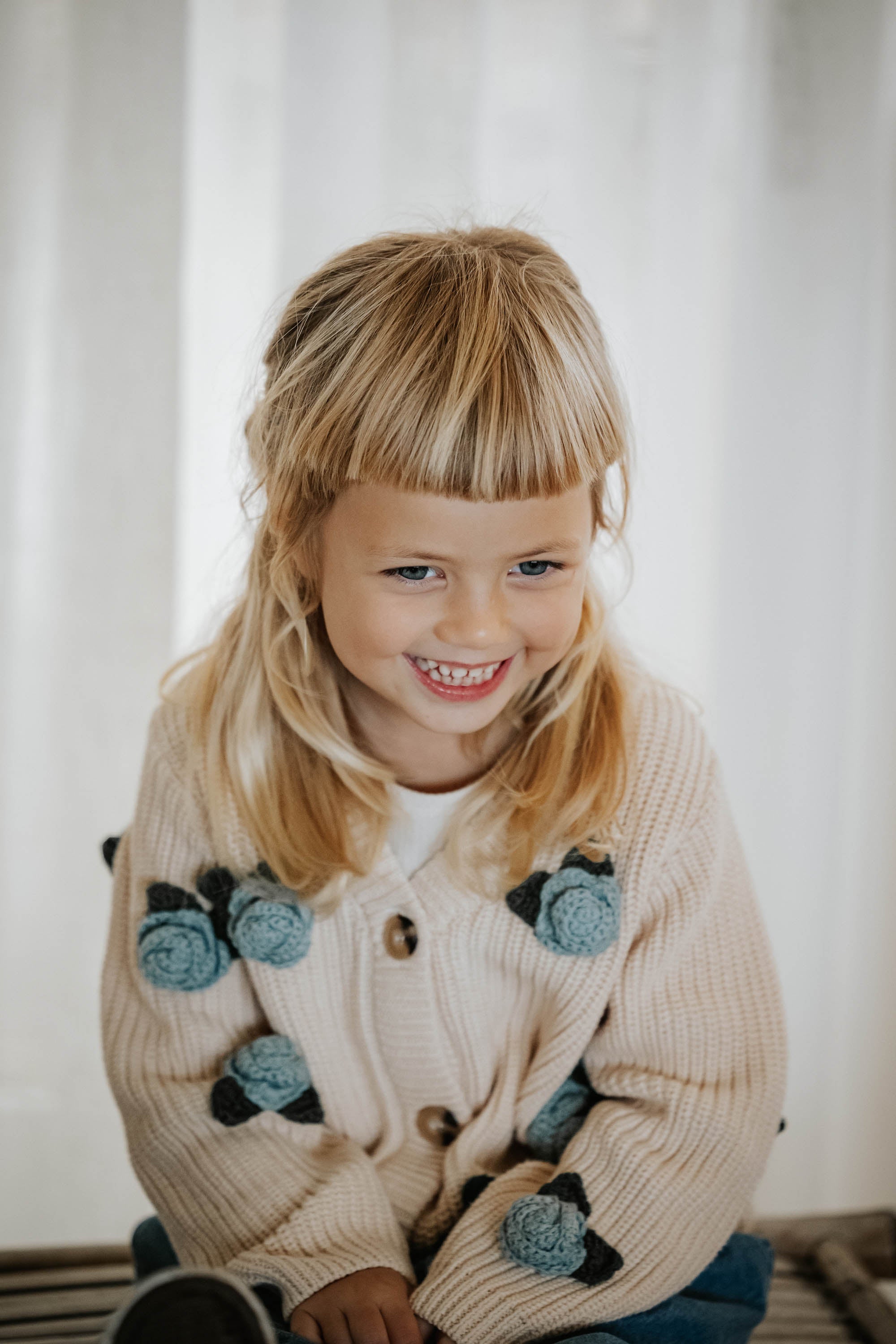 Fliink Cardigan Cool Flower