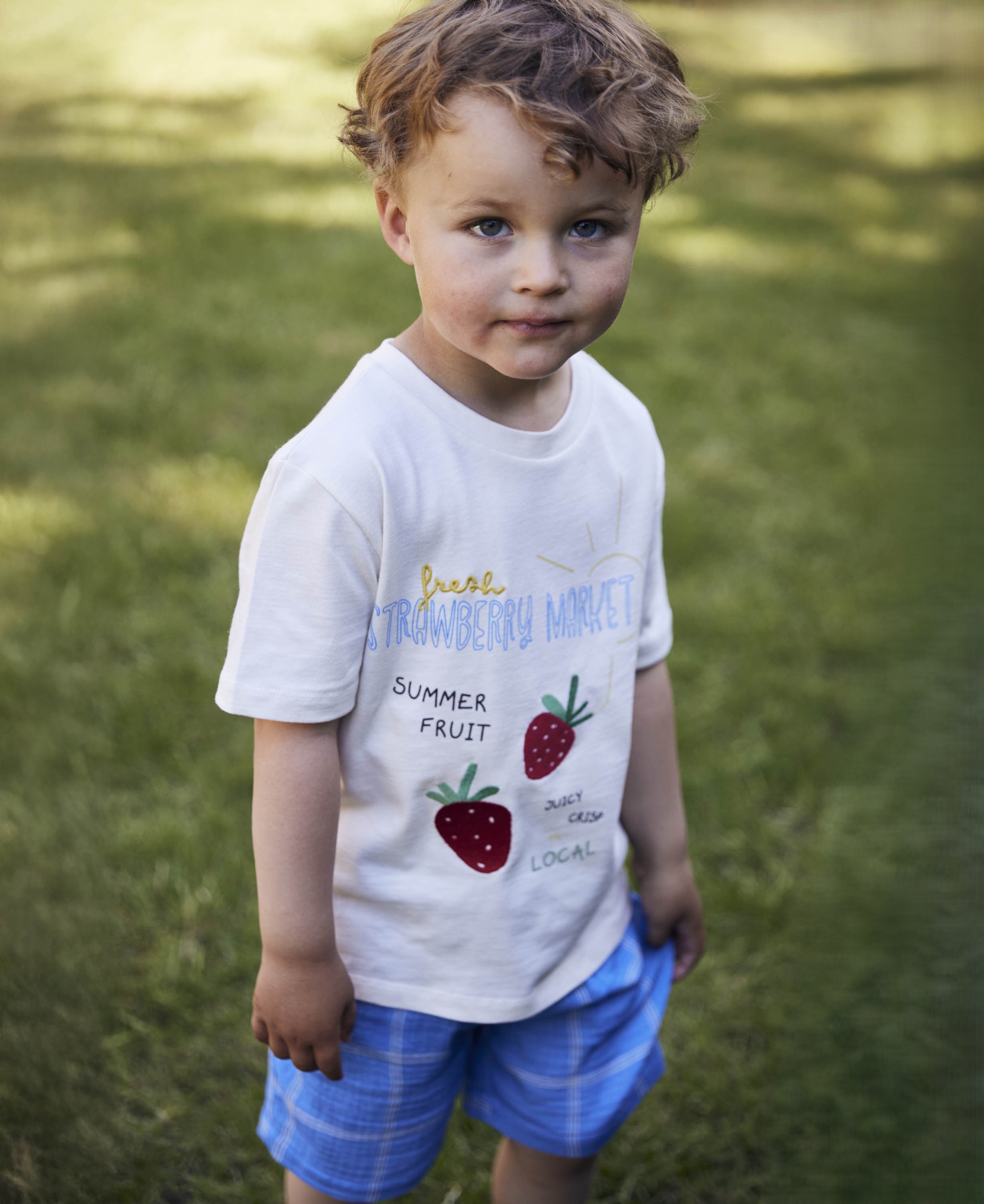 Fliink T-shirt Sommer Strawberry