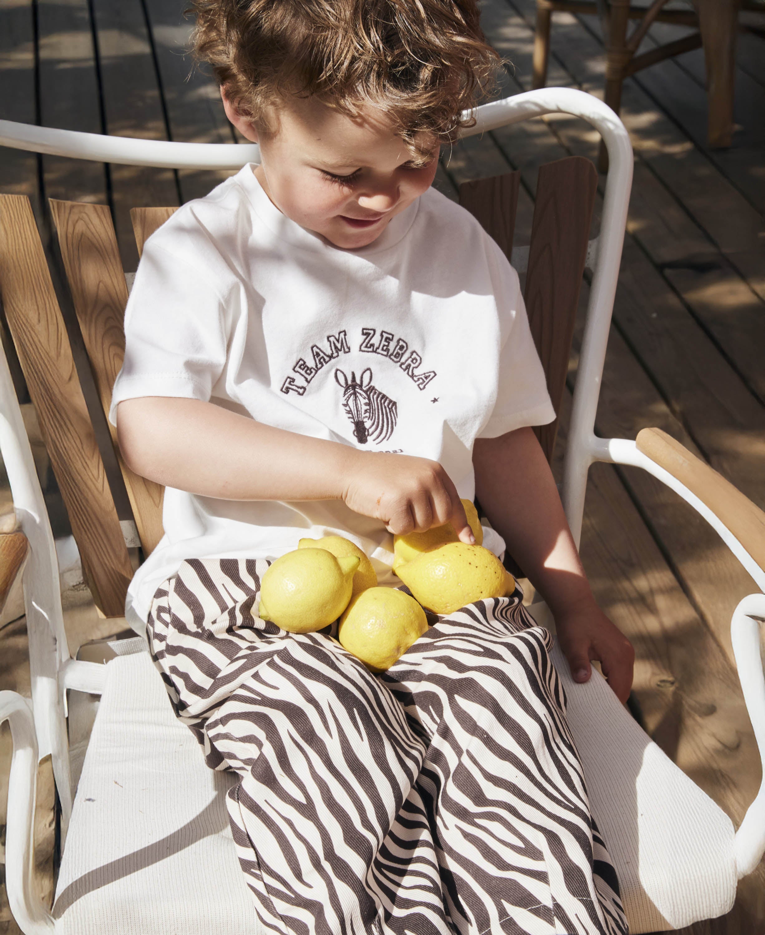 Fliink T-shirt Sommer Zebra