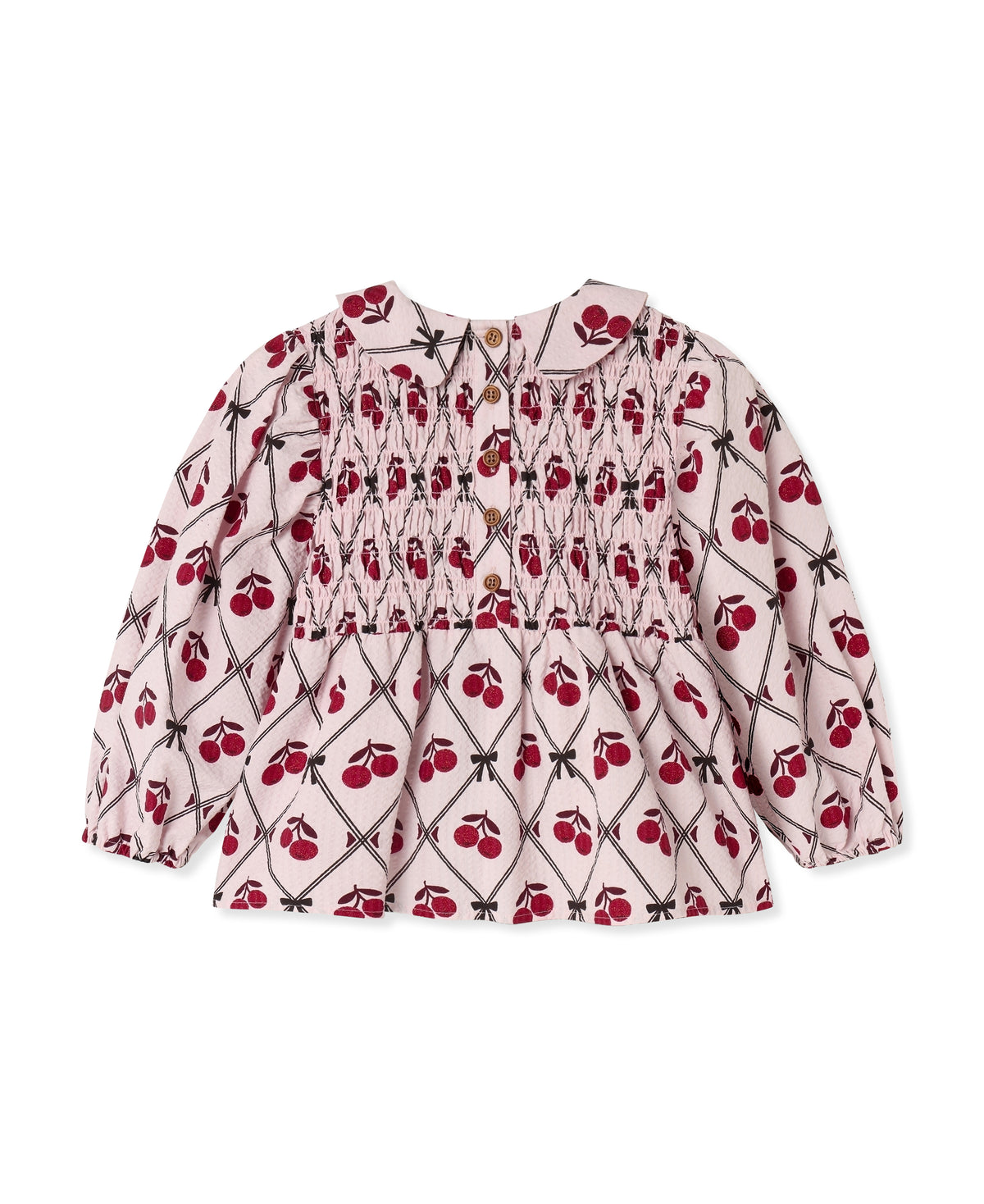 Fliink Bluse Winter Glitter Berry