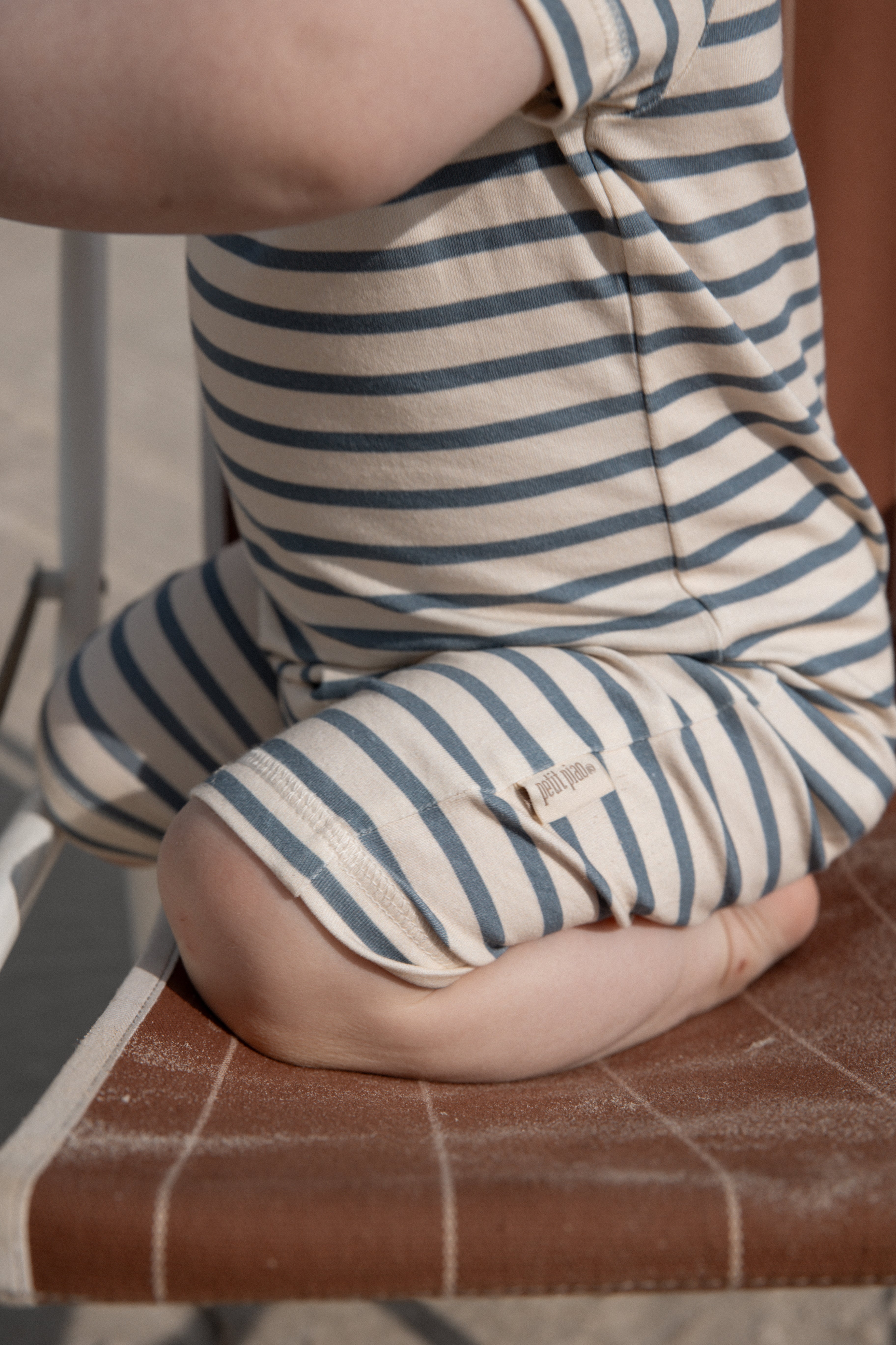 Petit Piao Summer Suit Sum Striped