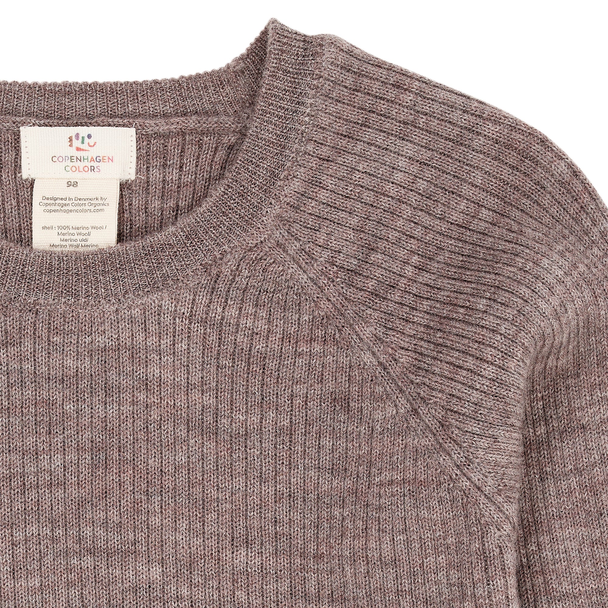 Copenhagen Colors Bluse Rib Merinould