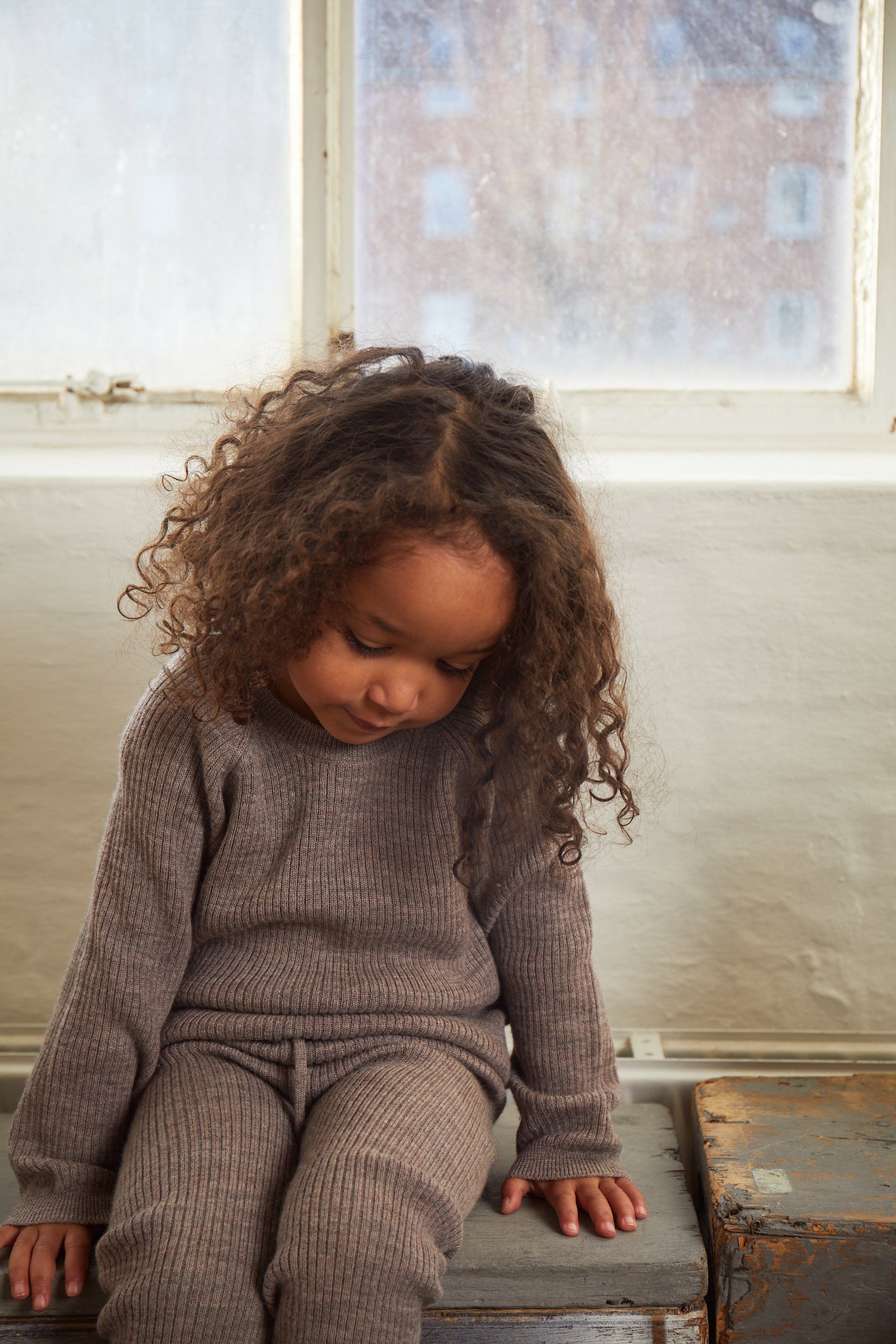 Copenhagen Colors Bluse Rib Merinould