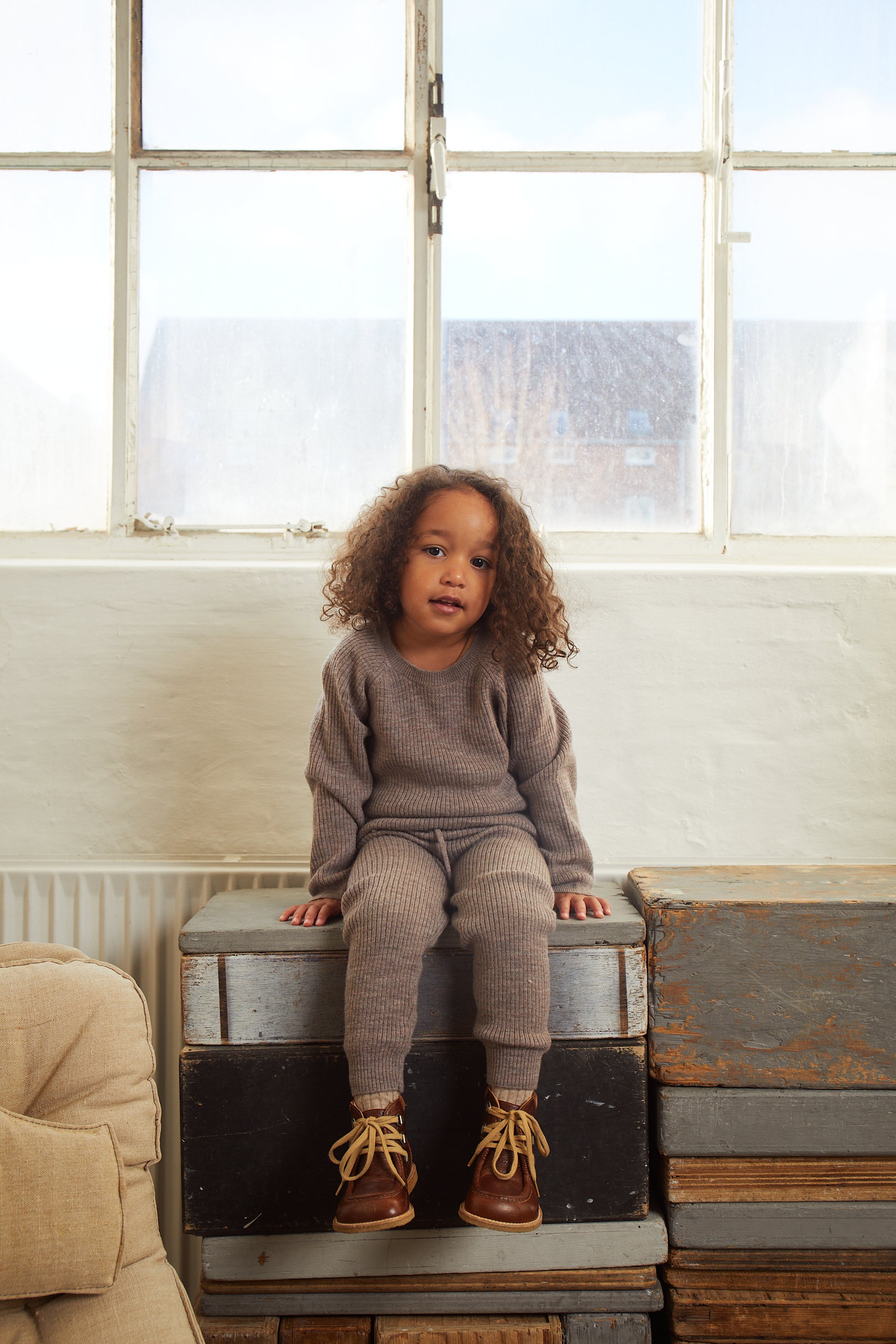 Copenhagen Colors Bluse Rib Merinould