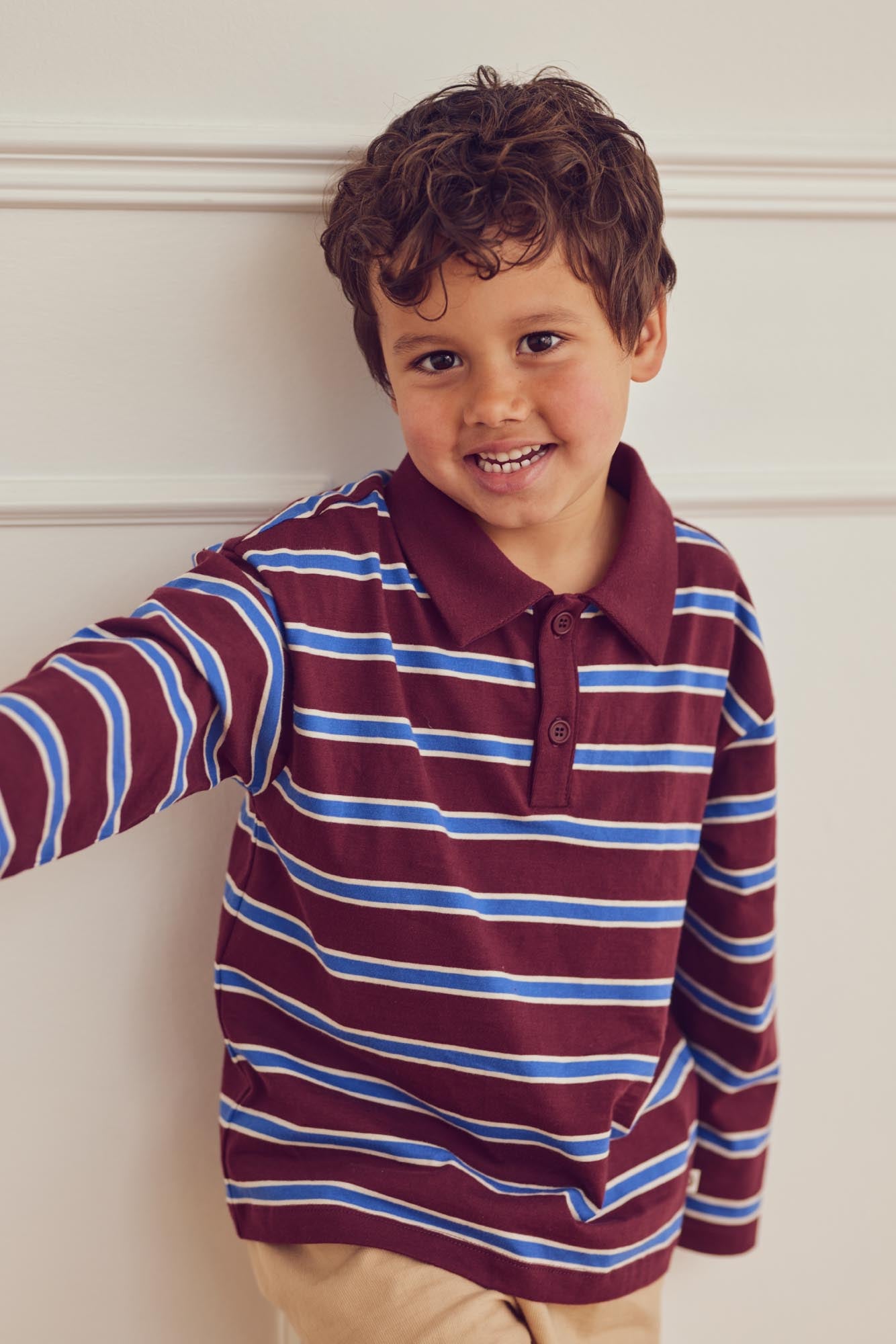 Müsli Bluse Polo Clubhouse Stripe