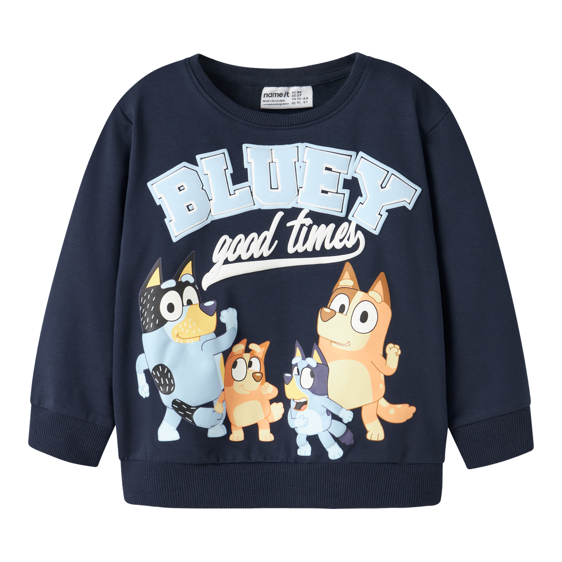 Name It Sweatshirt Just Bluey