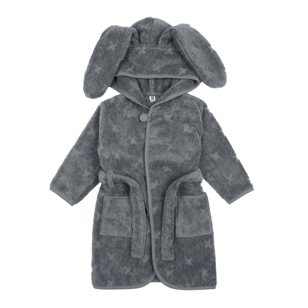 Muesli Bathrobe with rabbit ears