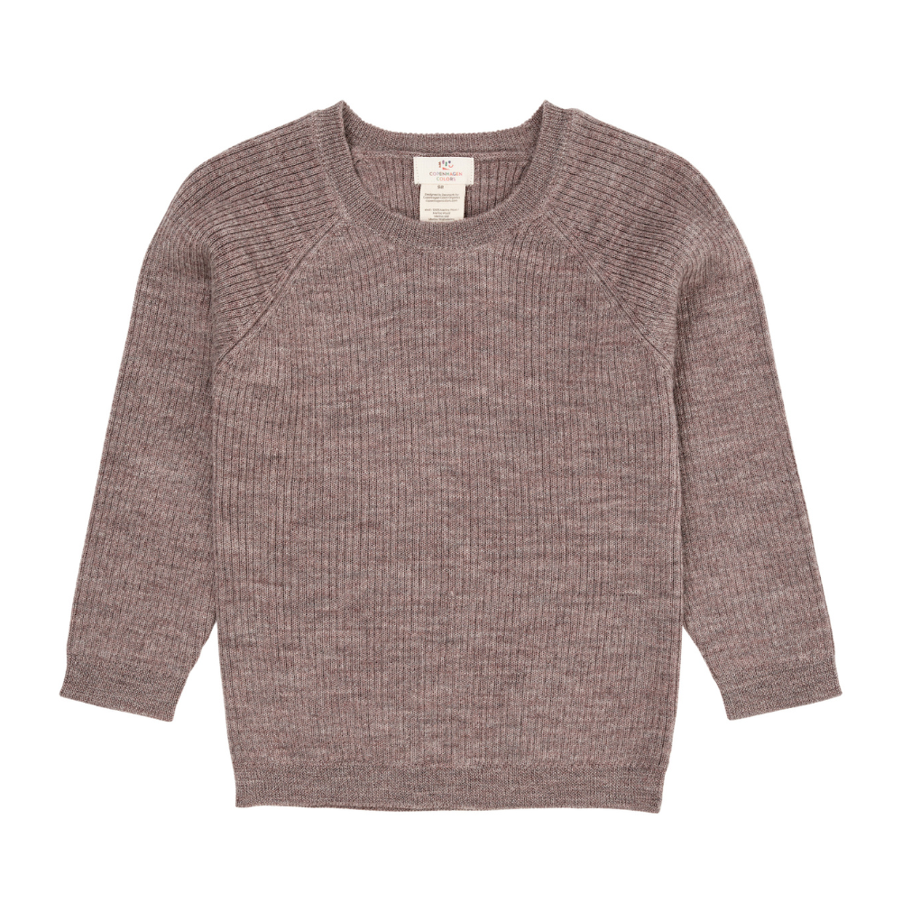 Copenhagen Colors Bluse Rib Merinould