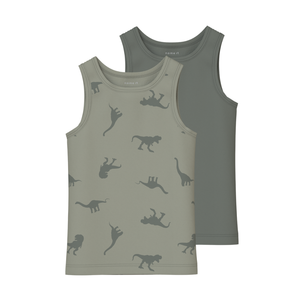 Name It Tank Top 2-pack Dino