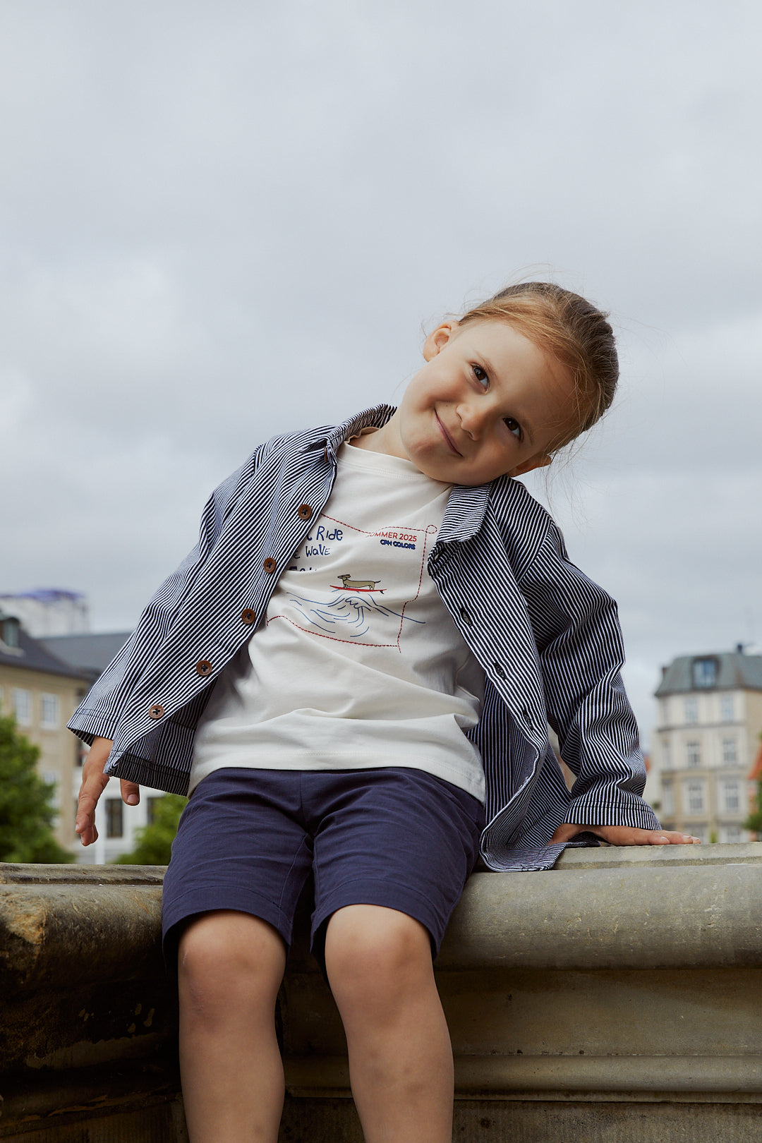 Copenhagen Colors Skjorte Twill Stripe