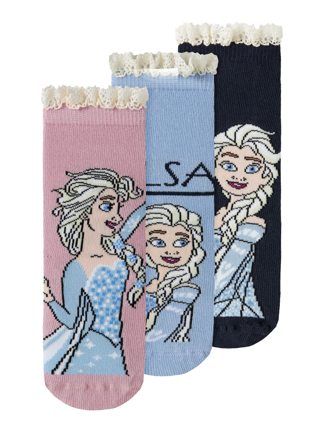 Name It Socks Osa Forzen 3-pack