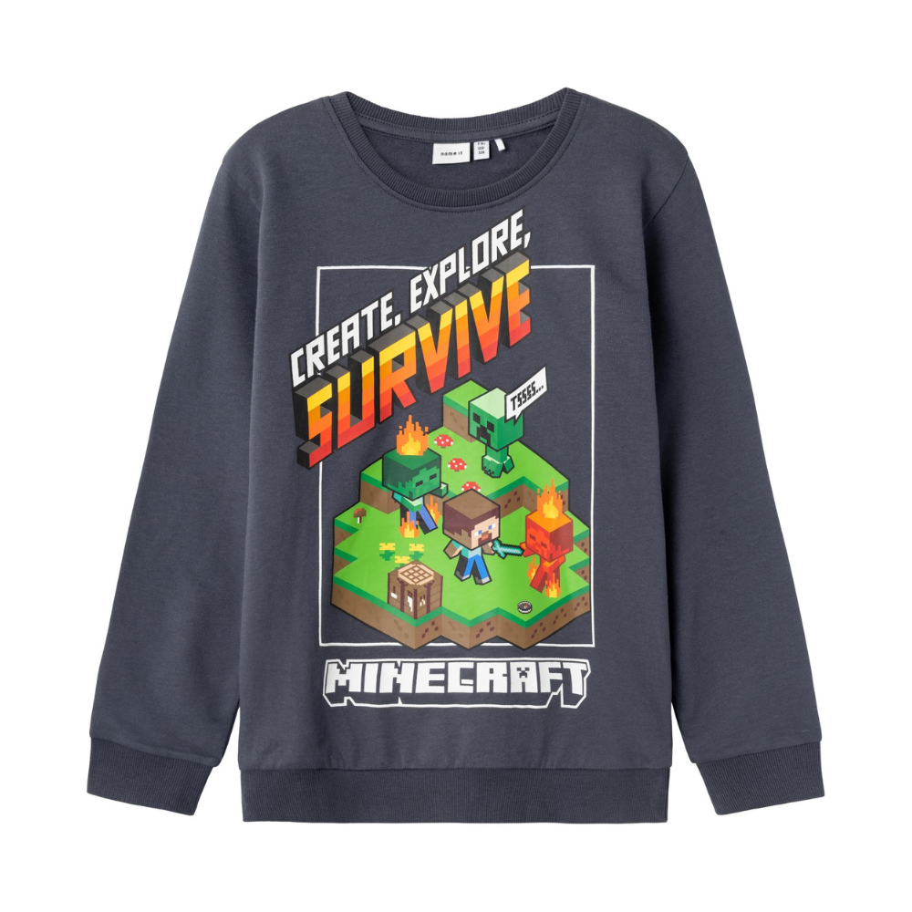 Name It Sweatshirt Onald Minecraft