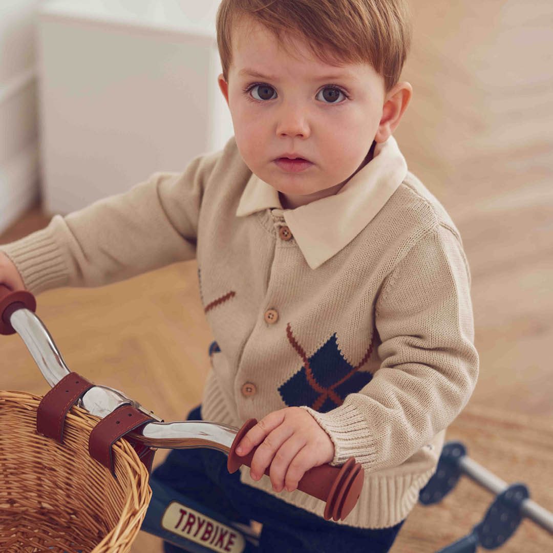 Müsli Strikcardigan Old English