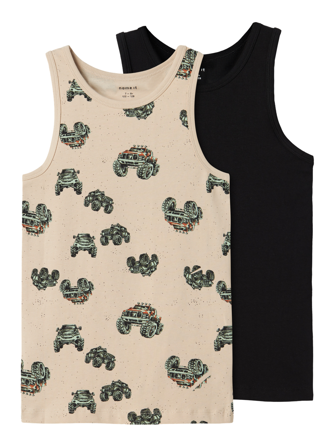 Name It Tank Top 2-pak Monster Truck
