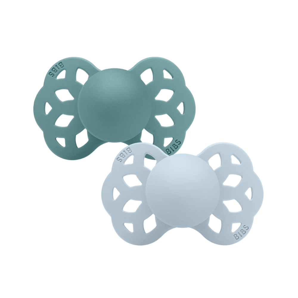 Bibs Sutter Infinity Silikone 2-pak Symmetrisk