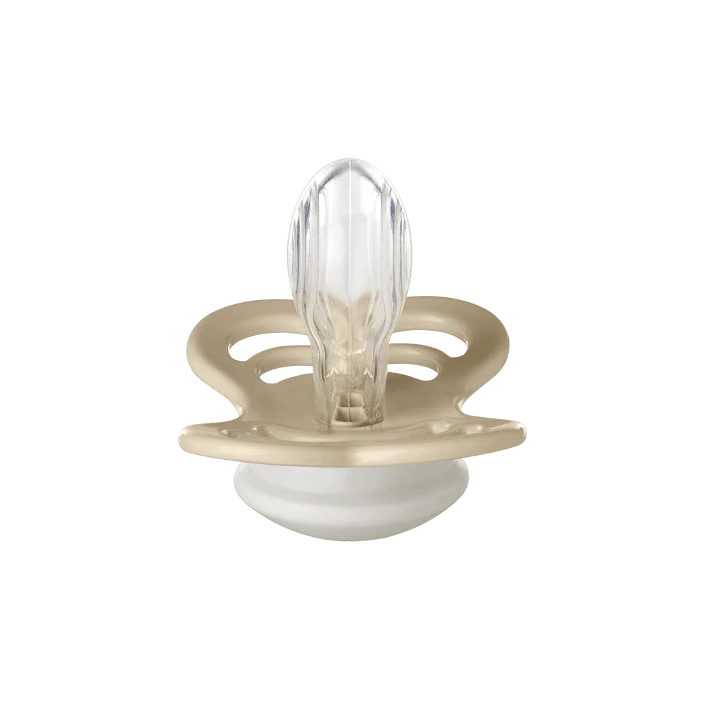 Bibs Sutter Supreme Silikone Glow 2-pak Symmetrisk