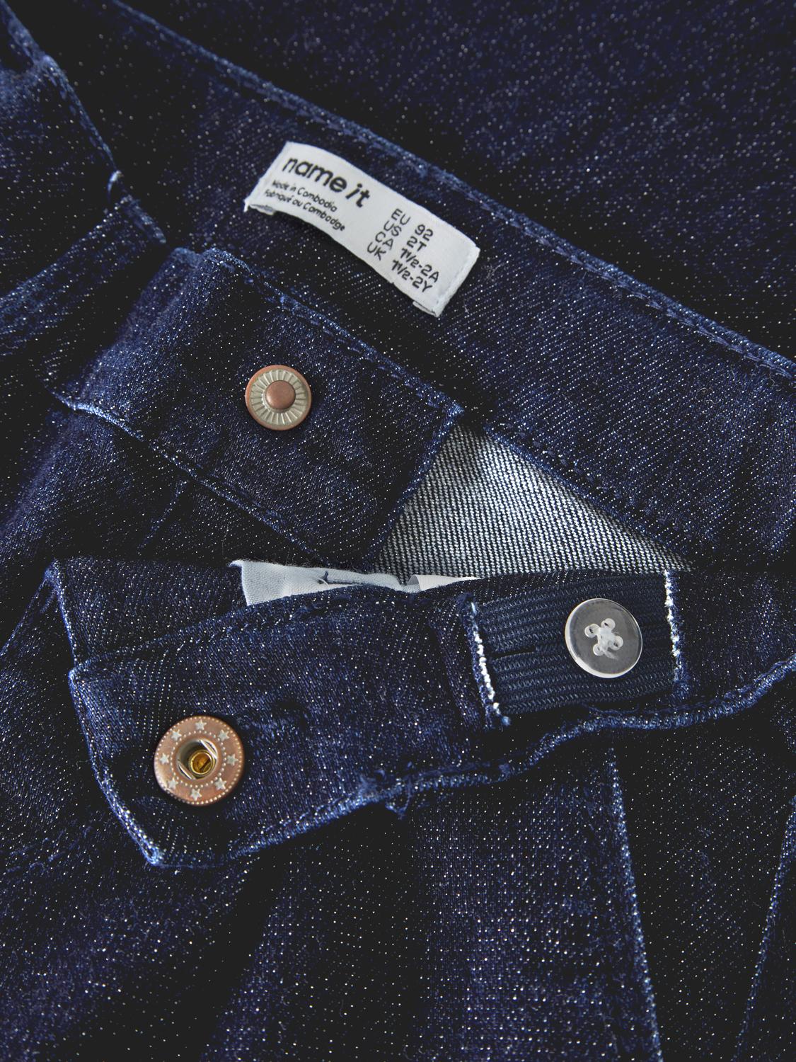 Name It Jeans Rose Wide Glitter