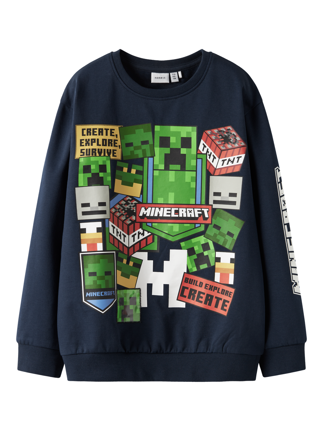Name It Sweatshirt Neven Minecraft